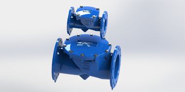 EPDM 나일론 보강 디스크와 이중 플렌지 급수 조절 밸브