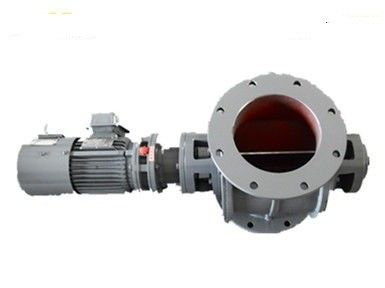 회전식 공기 락판 DN100 - 상부 및 하부 둥근플랜지와 1200MM